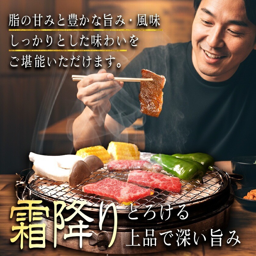 宮崎牛バラカルビ1kgセット_AD-2501_(都城市) ブランド牛 牛バラ カルビ焼肉用 カット肉 500g×2パック 計1キロ カルビ 焼き肉 バーベキュー BBQ 鉄板焼 焼肉 肉のながやま