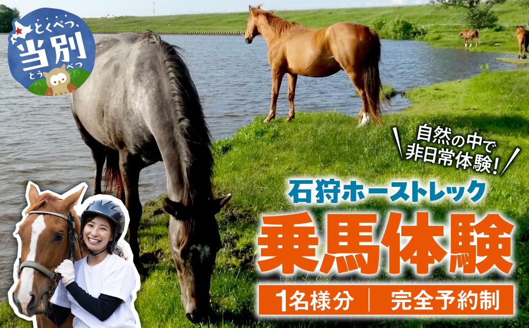 石狩ホーストレック 体験乗馬 st-p