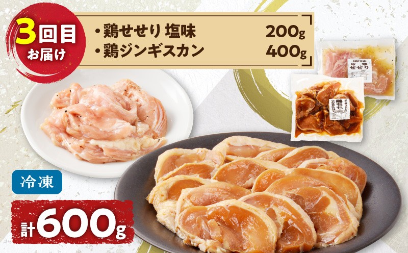 【全5回定期便】焼肉6種セット+ジンギスカン4種セット T025-T01