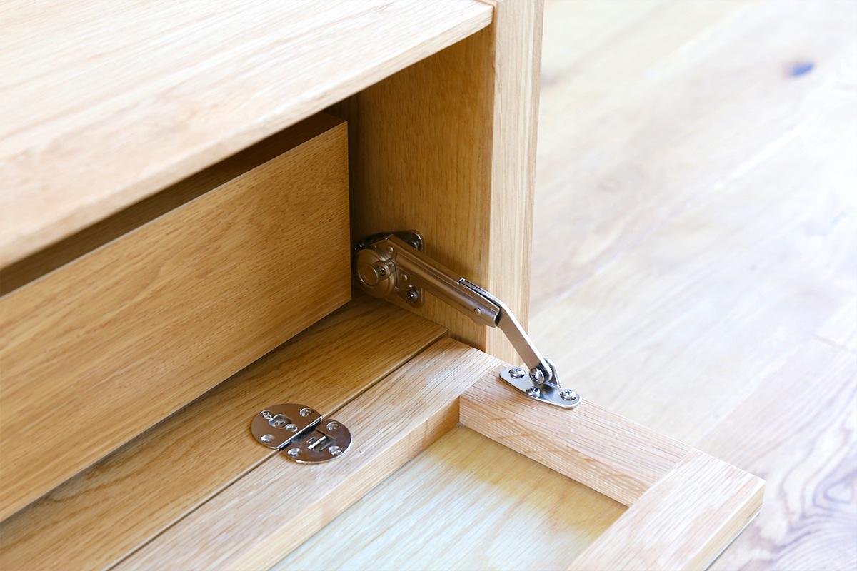 【開梱設置】高野木工 MOL モル 150TVボード ホワイトオーク【10年保証】