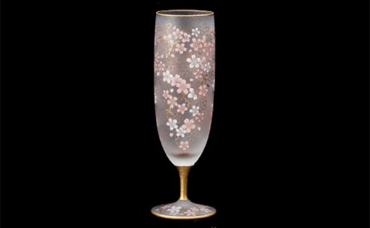 石塚硝子製ビアグラス（SAKURA BEER)