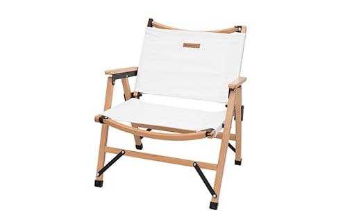 Folding　Chair　ホワイト／アウトドア　キャンプ　折りたたみ　収納　椅子　イス　おしゃれ　奈良県　宇陀市
