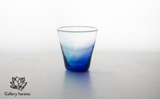 【琉球ガラス】うみいろロックグラス【青・水】
