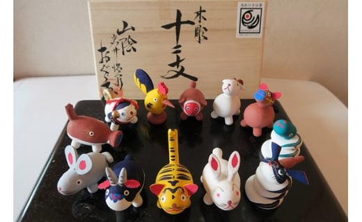 木彫十二支 おぐら屋 十二支セット
