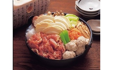 青森 シャモロック せんべい鍋 セット B(4~6人前)