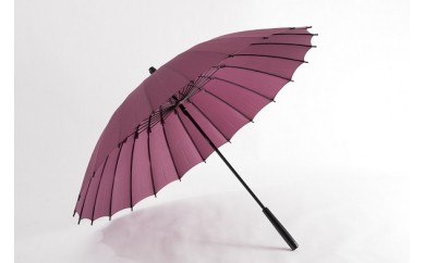 0003 蛇の目洋傘 雨傘（古代紫）【完全受注生産 雨具 黄 傘 和傘 メンテナンス可 伝統工芸 】