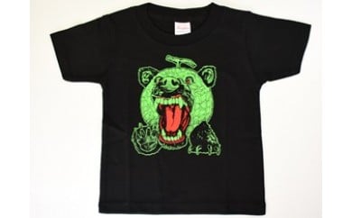 メロン熊　ロックなTシャツ（子ども用） W8
