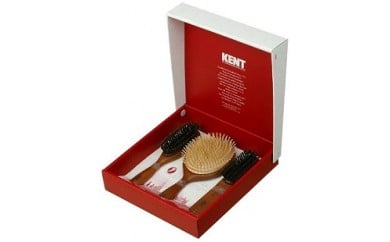 AL-4 最高級天然毛100%を使用した「KENT」ブランドのヘアブラシセット 215115 - 大阪府東大阪市
