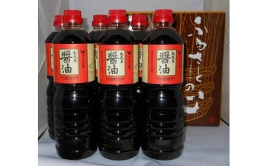 丸大豆仕込み醤油（1L×6本） 354419 - 埼玉県熊谷市