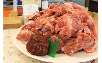 No 355 鉾田のソウルフード 豚ハラミ焼 コメカミ 秘伝の辛みそ付き 茨城県鉾田市 ふるさと納税 ふるさとチョイス