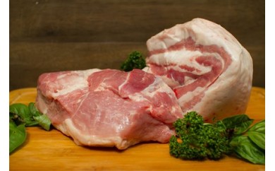ケンボロー・ホエー豚 ブロック肉 2kgセット