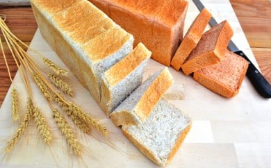 自家栽培小麦　”1尺2寸”食事パンセット 1263995 - 兵庫県稲美町