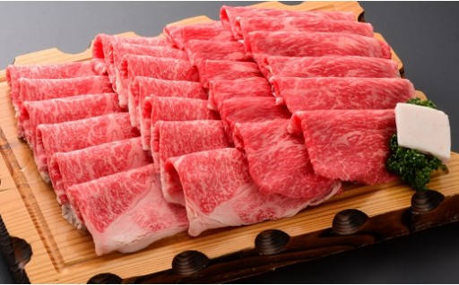【 冷蔵 】 米沢牛 （ すき焼き用 ） 1.3kg 1300g 牛肉 すき焼き 和牛 ブランド牛  [030-A015] 1319330 - 山形県米沢市