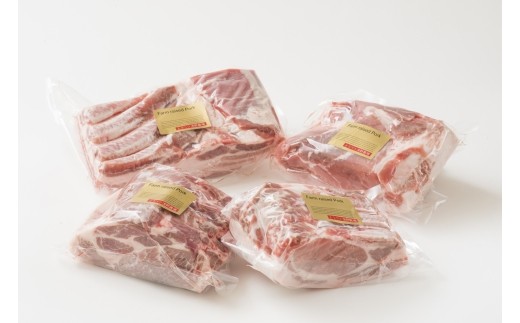 [B2-25]　浅野農場厳選豚肉ブロック食べ比べセット
