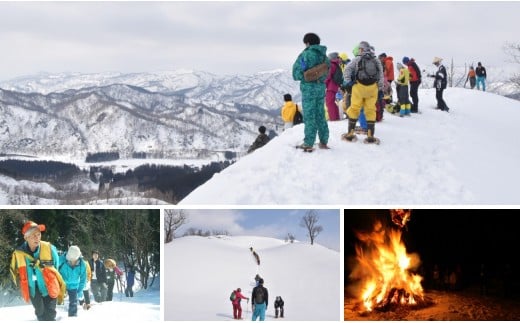 マタギと行くスピリチュアル雪山トレッキング　～山の神信仰を学ぶパワースポット体験～