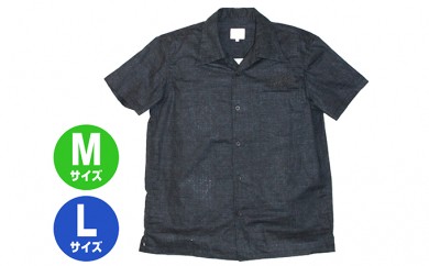 GONZO SURF 和生地ボタンシャツ　墨（スミ） Mサイズ  709296 - 神奈川県茅ヶ崎市
