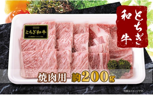 栃木県産　とちぎ和牛　焼肉用（約200g）
