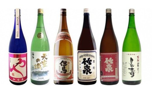 [日本酒][あさご二酒蔵]飲み比べ バラエティセット(1.8l×6本)