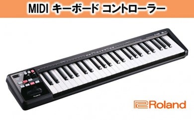 【Roland】MIDI キーボード　コントローラー　A-49-BK【配送不可：離島】 [№5786-2194]