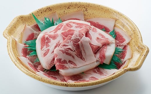 昔ながらのこだわり皮付き豚肉（5種 3,500g） 797672 - 熊本県人吉市