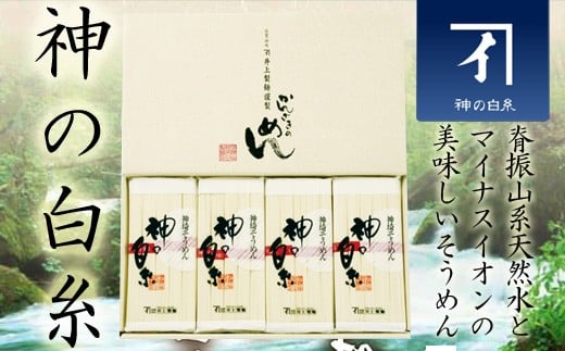 [神埼そうめん]井上製麺 神の白糸 (250g×8袋)