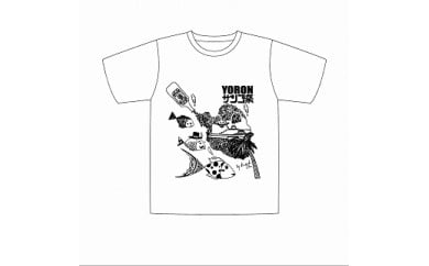 おしゃれなヨロン島サンゴ祭りオリジナルTシャツ　Sサイズ 1218209 - 鹿児島県与論町