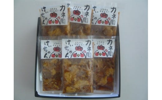 国内産鶏肉　鶏（けい）ちゃん（しょうゆ味）250ｇ×6袋 730360 - 岐阜県恵那市
