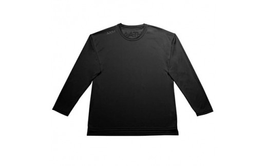 リカバリーウェア　A.A.TH /　ロング Tシャツ　※カラー:ブラック/ サイズ L【1067593】 695607 - 福島県川俣町