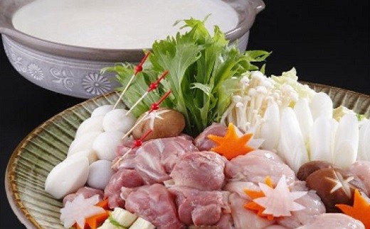 AC-42.【鍋が恋しい季節に温活】大和肉鶏 水炊きセット