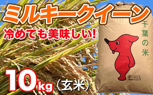 [令和5年産] 千葉県産 ミルキークイーン 10kg(玄米) くるりのお米屋 モチモチ食感