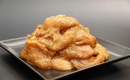 さっぱりとした鶏肉に濃口みそだれがよく合います!