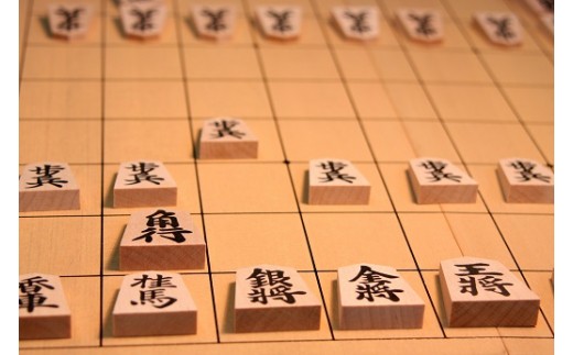 04D8002 将棋駒と将棋盤のセット(押駒・折盤) - 山形県天童市 