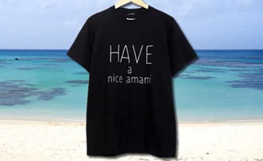 Have A Nice Amami 半袖tシャツ ブラック 鹿児島県奄美市 ふるさと納税 ふるさとチョイス