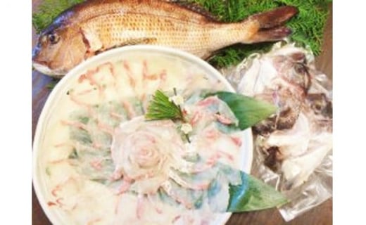 25)真鯛の切身【１匹丸ごと】淡路島産真鯛の切り身（2～4人前）　刺身・しゃぶしゃぶでどうぞ♪