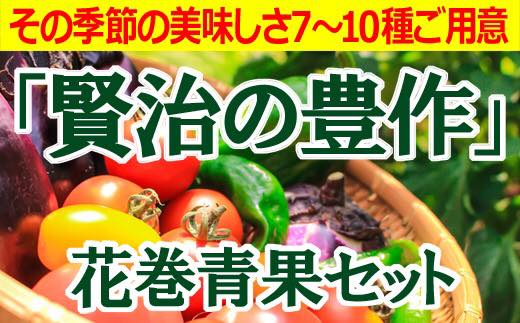 賢治の豊作　花巻産旬野菜セット 【380】