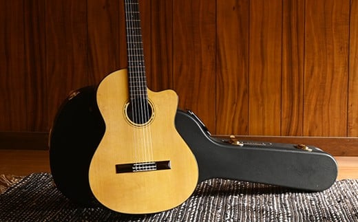 【 アコースティックギター 】K.Yairi VINCENT VC-11c ｜VINCENT ハードケース付き アコースティック ギター 楽器 M836S02 727782 - 岐阜県美濃加茂市