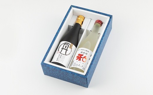 長老「丹」と道の駅「和」オリジナル純米酒のセットです。