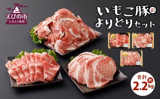 いもこ豚（彩）よりどりセット 2.2kg 豚肉 1027860 - 宮崎県えびの市