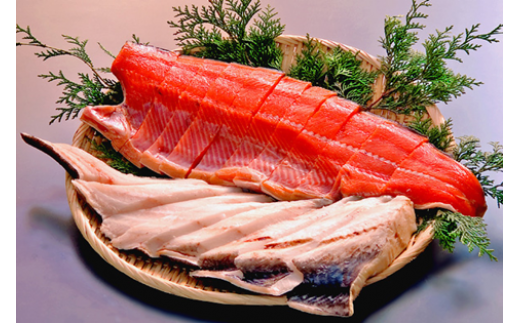 美味特上紅鮭切身姿造り1尾（網走加工） 【 ふるさと納税 人気