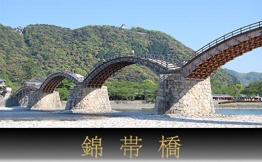 錦帯橋は日本三名橋や日本三大奇橋に数えられており、名勝に指定されています。