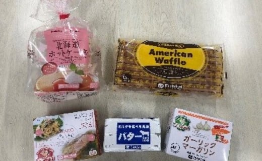 マリンフードおすすめ5品セット バター マーガリン ホットケーキ ワッフル マリンフード 大阪府豊中市 ふるさと納税 ふるさとチョイス