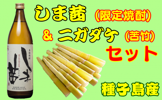 ニガダケの天ぷらと焼酎の組み合わせは、絶品です！