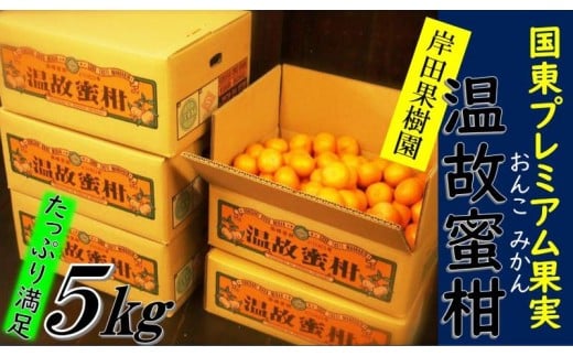 岸田果樹園プレミアム「温故蜜柑」約5kg_1275R