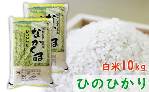 令和4年産　熊本県あさぎり町産のお米　ヒノヒカリ10kg(5kg×2袋) 393584 - 熊本県あさぎり町