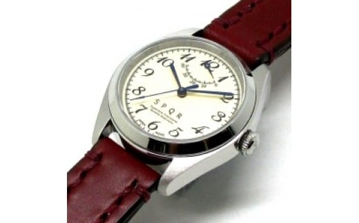 [腕時計 機械式]SPQR Ventuno pr-nc(アイボリー)