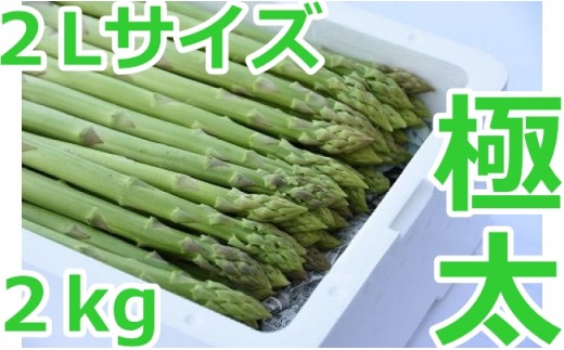 アスパラガスは鮮度が命！　冷蔵便でお届けいたします。