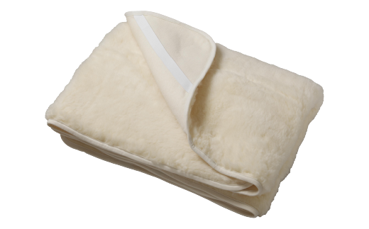 メリノンのひつじ敷毛布（シングル）ウール素材、洗濯機で丸洗いOK