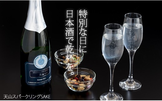 天山酒造 天山スパークリングSAKE  （750ml） 日本酒 