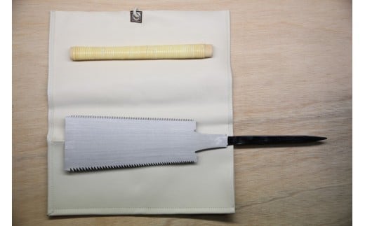 【新品未使用】高級 中スキ研磨 両刃 鋸 9寸