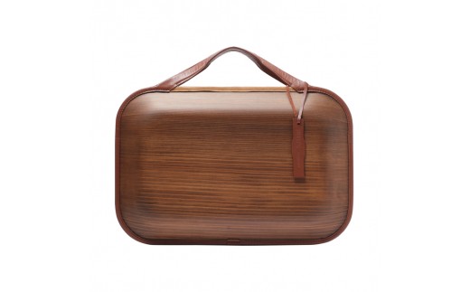 monacca-bag/Roots Land（ブラウン） 木製 ビジネスバッグ 個性的 カバン 鞄 B4サイズ対応 スギ 木製品 メンズ レディース ファッション 高知県 馬路村 【399】 316556 - 高知県馬路村